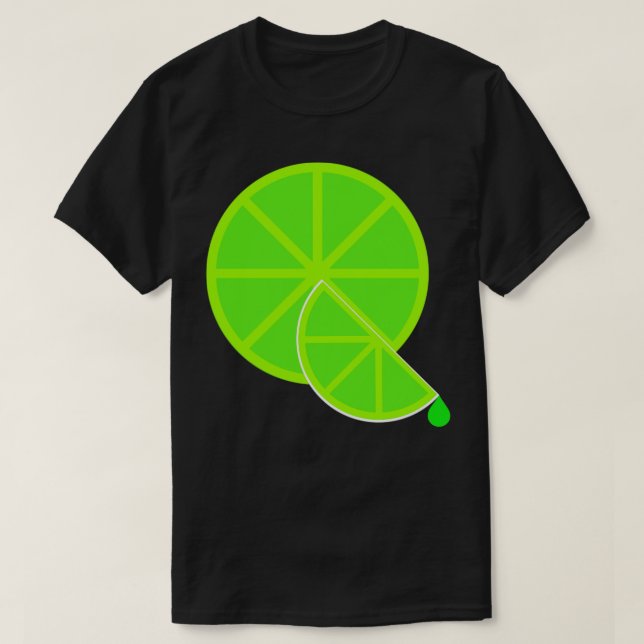 Lime-segment T Shirt (Design framsida)