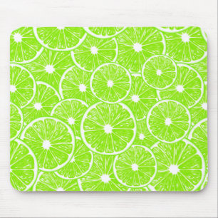 Lime-skivor mönster musmatta