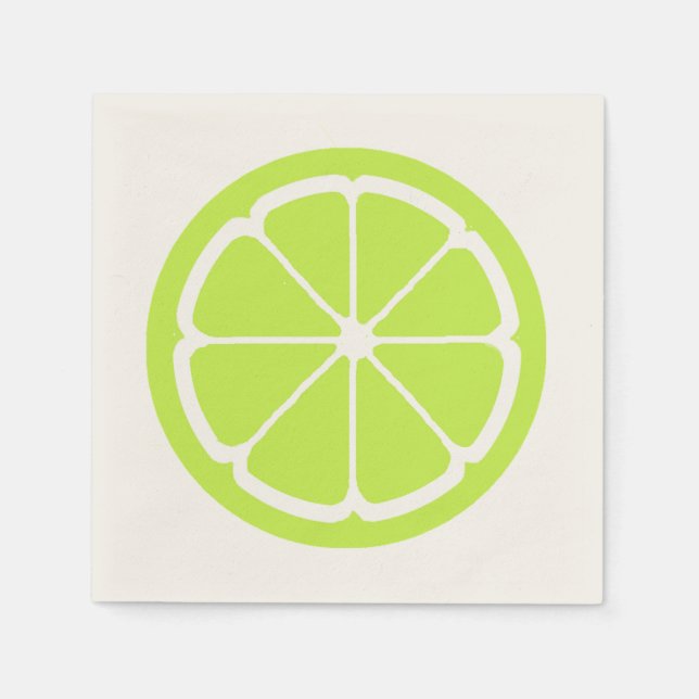 LIME SLICE by SHARON SHARPE Pappersservett (Framsidan)
