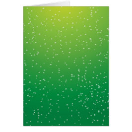 Lime Soda med små bubblor - bakgrundskonst Hälsningskort