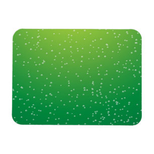 Lime Soda med små bubblor - bakgrundskonst Magnet