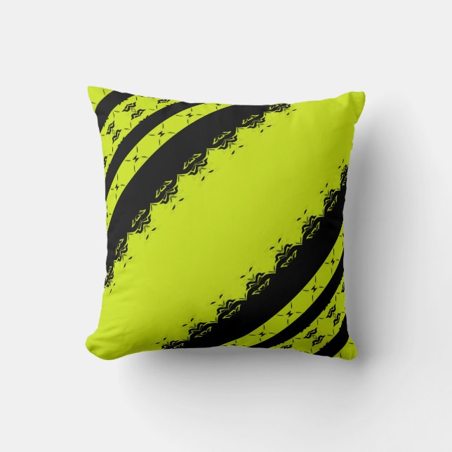 Lime Velocity Kudde (Framsida)