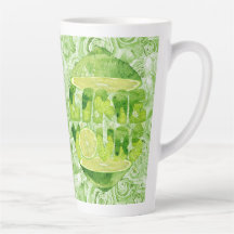 Lime Yours Large Latte Mugg 17 oz