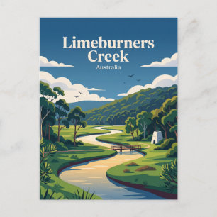 Limeburners Creek nationalpark Australien Vykort