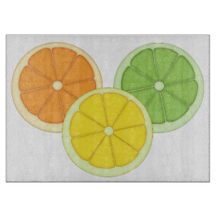 Limefrukt, citron och orange