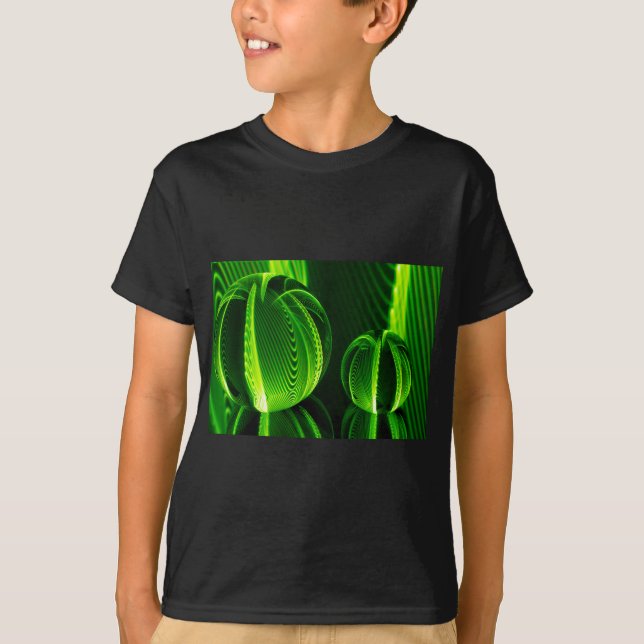 Limefrukt fodrar itu bollar t-shirt (Framsida)