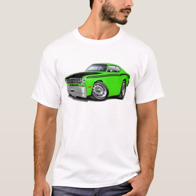 Limefruktbil 1970-74 för dammtrasa 340 tee shirt (Framsida)