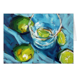 Limefrukter Hälsningskort
