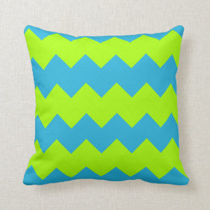Limefruktgrönt, Aquasicksack Kudde