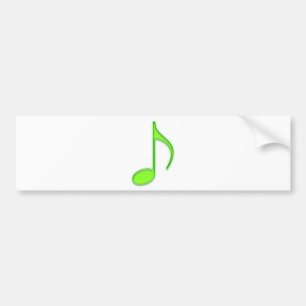 Limefruktmusik noterar bildekal
