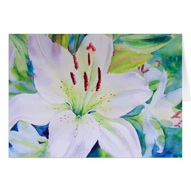 Limefruktpiff Hälsningskort (Framsidan Horizontal)