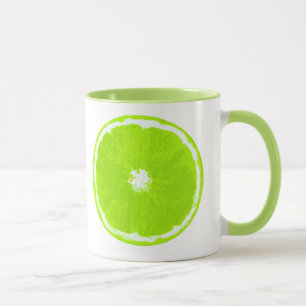 LimefruktskivaDigital målning Mugg