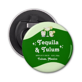 Limegrön Citrus Tequila & Tulum Möhippa Flasköppnare
