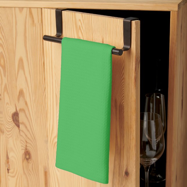Limegrön kökshandduk (Thirds Fold)