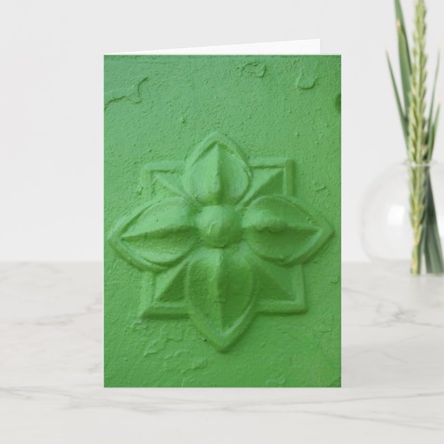 Limegrön Kort (Framsida)