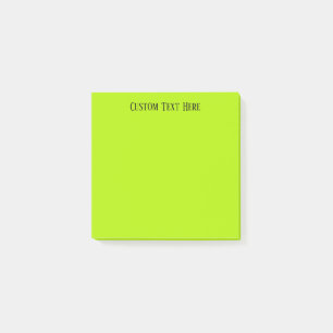 Limegrön Post-it Block
