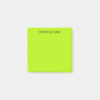 Limegrön Post-it Block