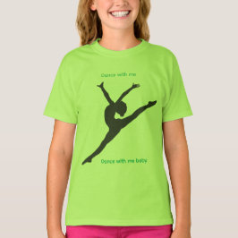 Limegrön T-Shirt i lekparken