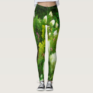 Limelight Hydrangeas i min Rubio trädgård Leggings