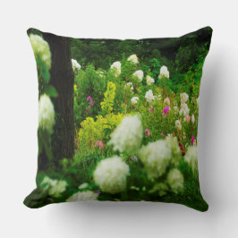 Limelight Hydrangeas in My Rubio Garden Kudde