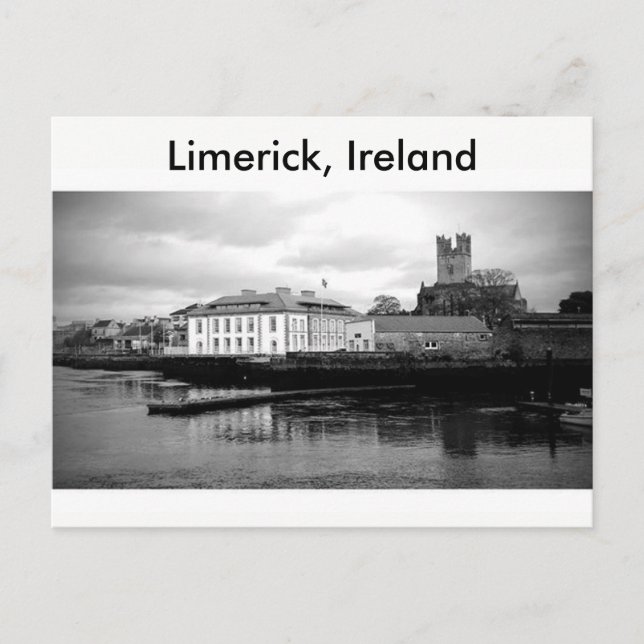 Limerick City, Irland Vykort (Framsida)