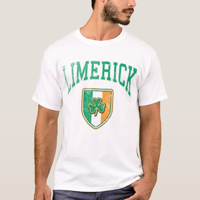 LIMERICK Ireland T Shirt (Framsida)
