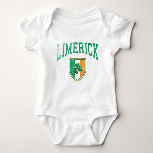 LIMERICK Irland T Shirt (Framsida)