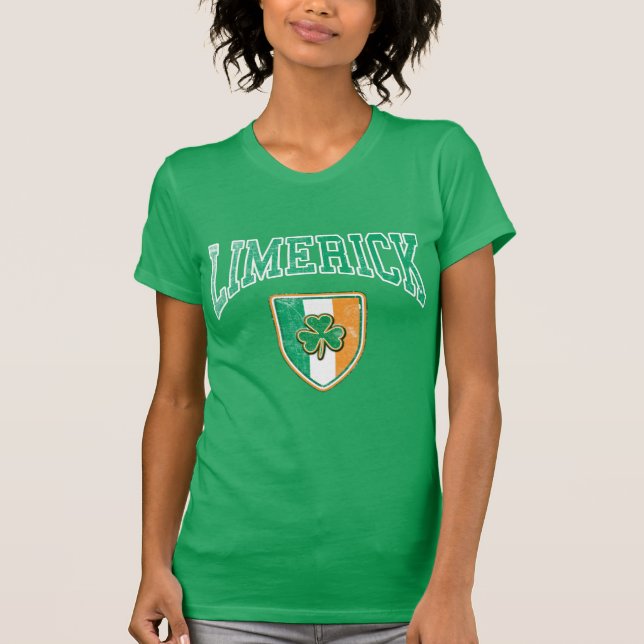LIMERICK Irland T-shirt (Framsida)