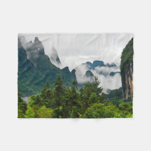 Limestone Backe Yangshuo, Guangxi, China Fleecefilt