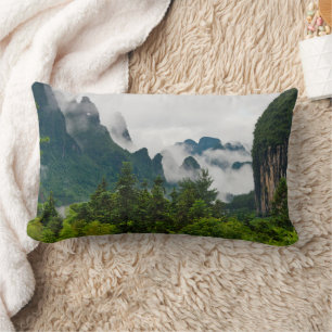 Limestone Backe Yangshuo, Guangxi, China Lumbarkudde