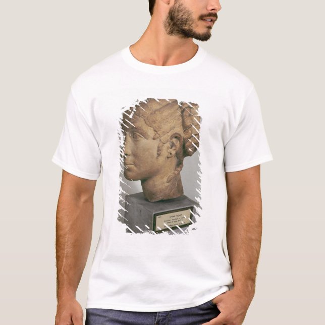 Limestonehuvud av en kvinna t-shirt (Framsida)