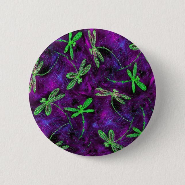 Limgröna drycker på Shock rosa och Lila Knapp (Framsida)