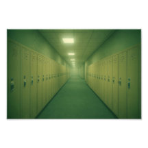 Liminal Locker Room Hallway - Dreamcore Backroom