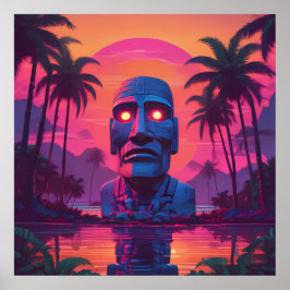 Liminal Polynesian Haunt Poster