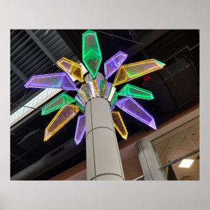 Liminal Space Neon Dream Handflatan Ken Gage Photo Poster