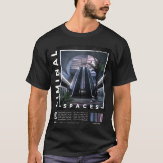 Liminala utrymmen Retro 80-tal 90-tal Estetik Vapo T Shirt