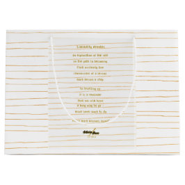 Liminality Large Gift Bag av Poet Adiela Akoo