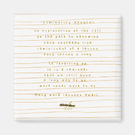 Liminality Magnet by Poet Adiela Akoo