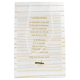 Liminality Medium Gift Bag av Poet Adiela Akoo