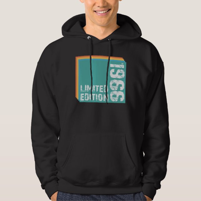 Limit Edition 1966 Birthday Hoodie (Framsida)