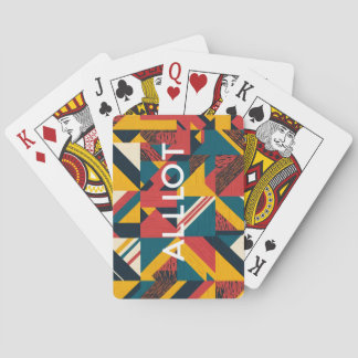 Limited edition alllot playing cards casinokort