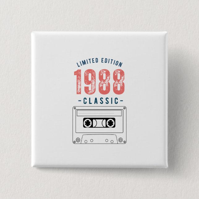 Limited edition classic 1988 knapp (Framsida)