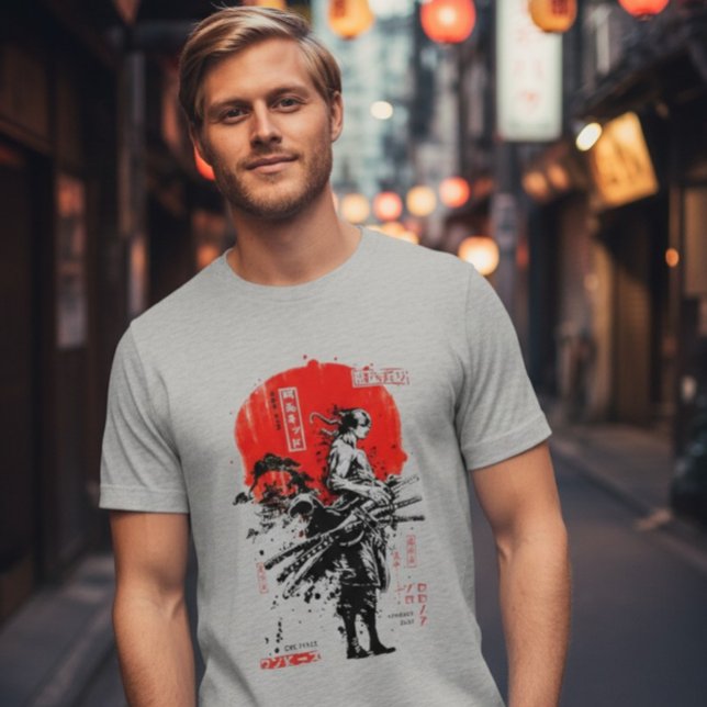 Limited Samurai Manga Legend Retro Unisex T Shirt (Skapare uppladdad)