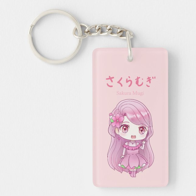 [Limited-time product] Sakura Mugi Keychain (Framsidan)