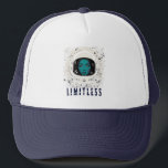 Limitless Astronaut Girl Trucker Hat Keps<br><div class="desc">Inspire big dreams with this “Limitless Astronaut Girl” trucker hat! Featuring a confident girl astronaut and cosmic accents,  it’s perfect for space lovers,  future explorers,  and girls who know no limits. Lightweight,  breathable,  and adjustable for all-day comfort with a touch of space flair.</div>