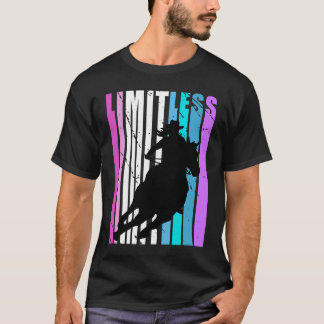 Limitless Cowgirl Girls Rodeo Western Motivation T Shirt