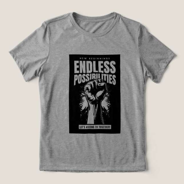 Limitless Horizons T Shirt (Design Framsida)