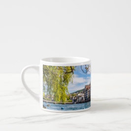 Limmatfloden, Zürich Espressomugg