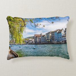 Limmatfloden, Zürich Prydnadskudde