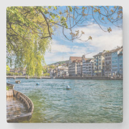 Limmatfloden, Zürich Stenunderlägg